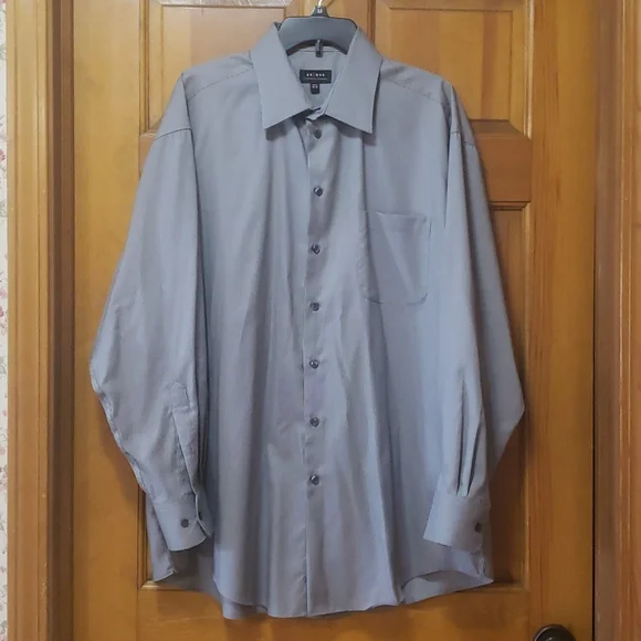 axcess dress shirt Axcess | Shirts | Axcess Mens Gray Pin Striped Dress Shirt Size 75 Neck  3435 Arm Length Euc